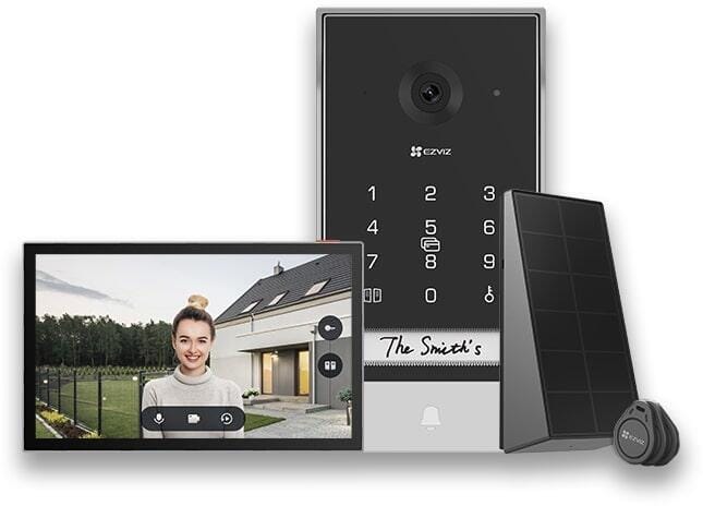 EZVIZ EP7 Videocitofono smart connesso con pannello solare EZVIZ EP7 Videocitofono smart connesso con pannello solare